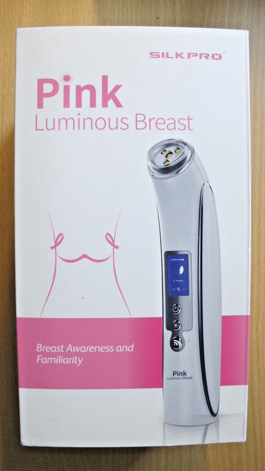 Pink Luminious Breast Breast Familiarity Assistance Tool Unused - MagsTag