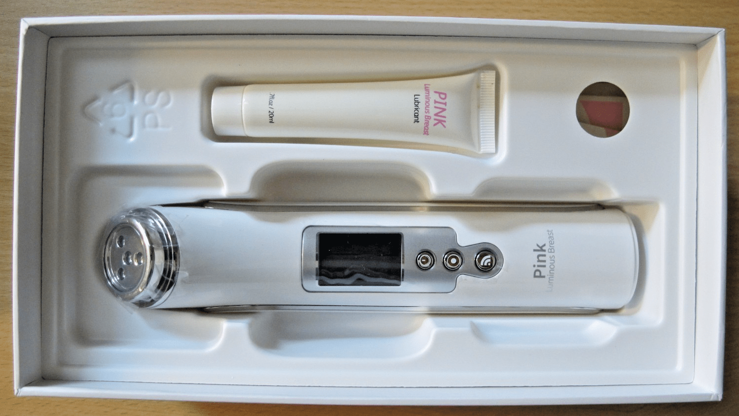 Pink Luminious Breast Breast Familiarity Assistance Tool Unused - MagsTag
