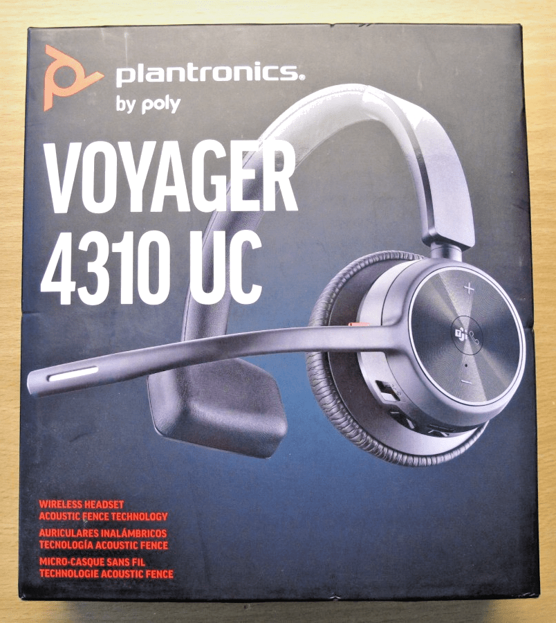 Plantronics 4310 UC USB Wireless Bluetooth Single Ear Headset PC Mac Mobile Mint - MagsTag
