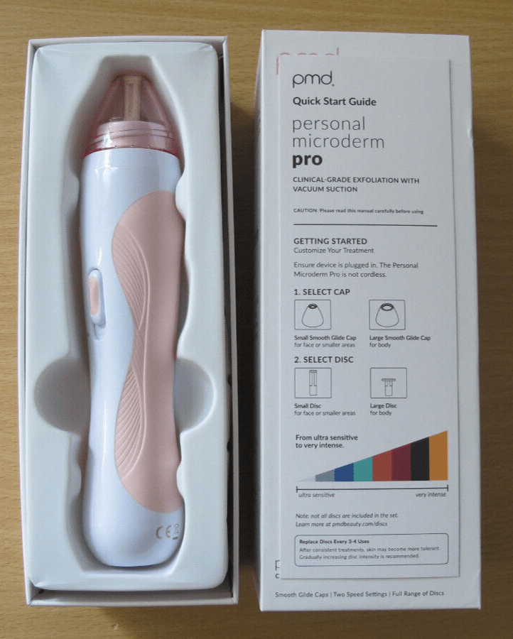 PMD Personal Microderm Pro At Home Microdermabrasion Device Blush Unused - MagsTag