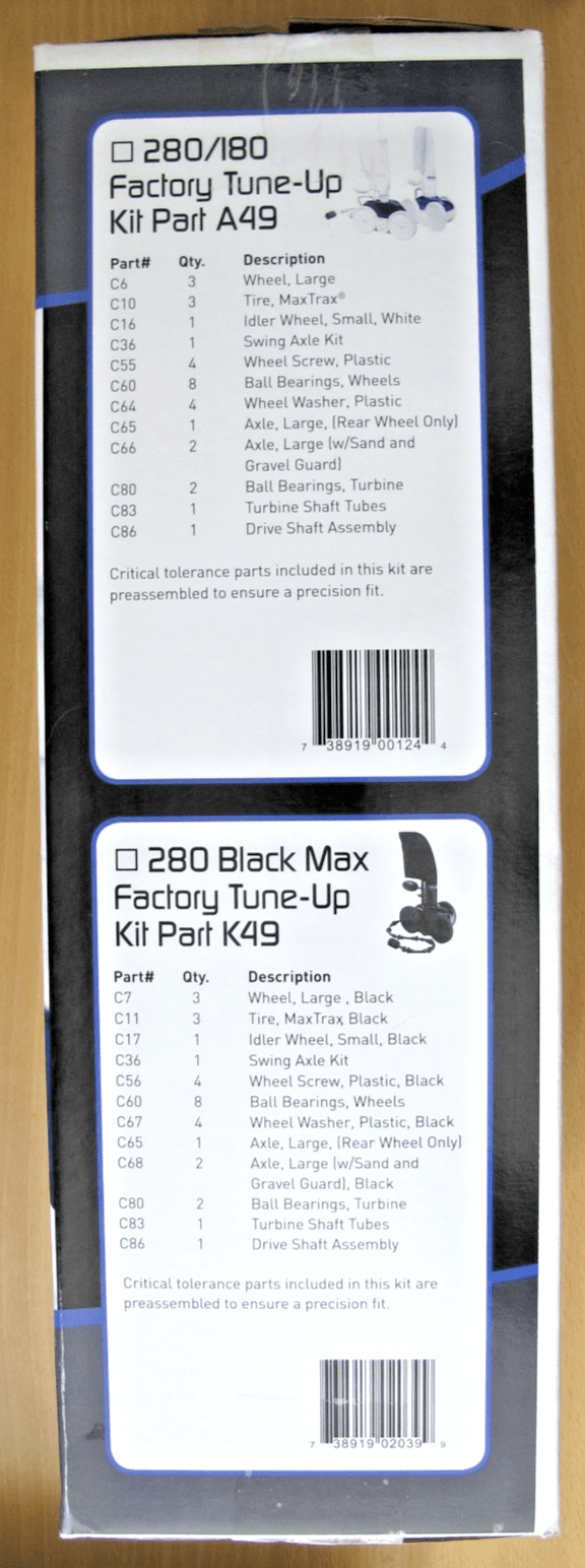 Polaris A49 Factory Tune - Up Kit for 280/180 Pool Pressure Cleaners - MagsTag