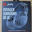Poly Voyager Surround 80 UC USB - C Headset +USBC/A Adapter 8G7T9AA Open Box - MagsTag