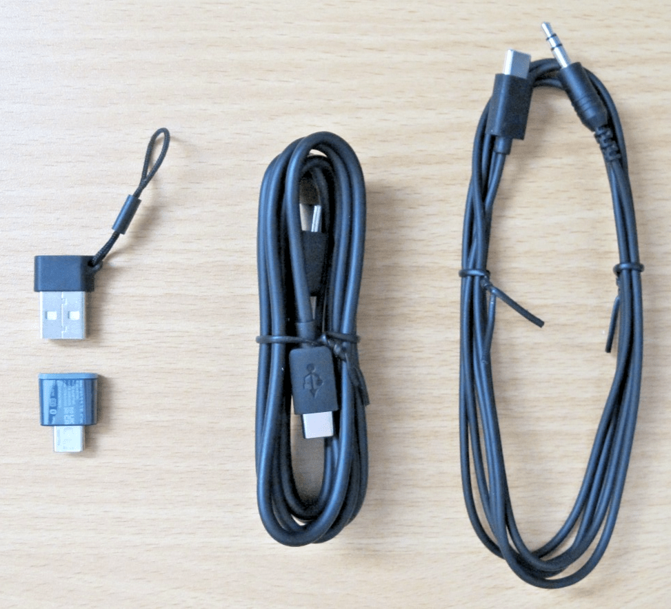 Poly Voyager Surround 80 UC USB - C Headset +USBC/A Adapter 8G7T9AA Open Box - MagsTag