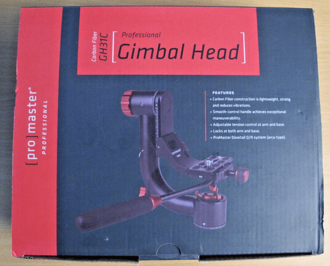 ProMaster GH31C Professional Carbon Fiber Gimbal Head 2393 Open Box mint - MagsTag