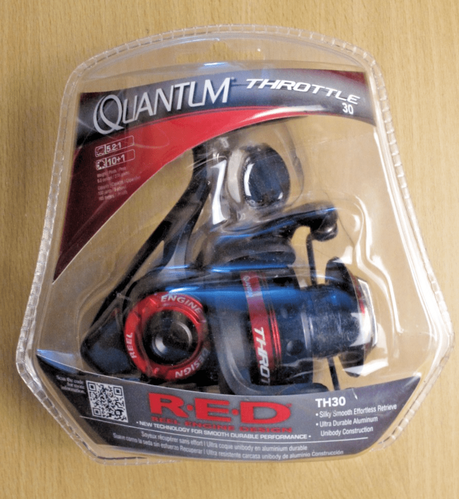Quantum Throttle 30 TH30 5.2:1 Spinning Reel - MagsTag