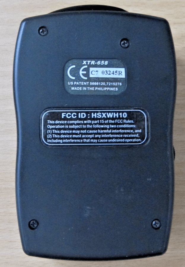 Radar Detector Whistler XTR - 658 - MagsTag