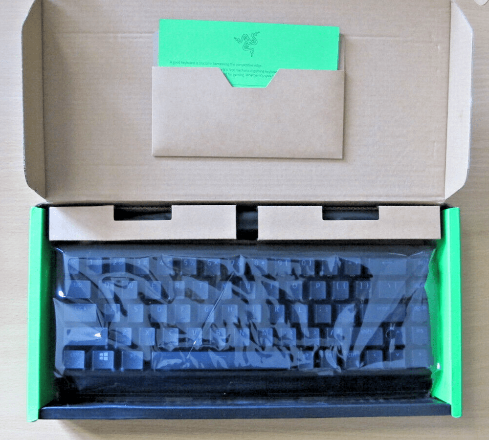 Razer Blackwidow V3 Mini Hyperspeed 65% RZ03 - 03890200 Keyboard Yellow Switches - MagsTag