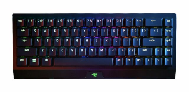 Razer Blackwidow V3 Mini Hyperspeed 65% RZ03 - 03890200 Keyboard Yellow Switches - MagsTag