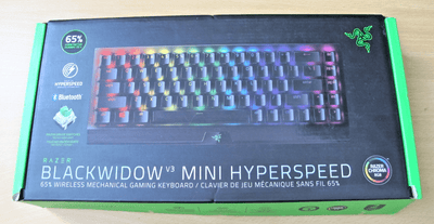 Razer BlackWidow V3 Mini HyperSpeed Mechanical Gaming Keyboard Black Unused New - MagsTag