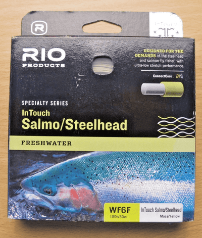 RIO INTOUCH WF6F SALMON STEELHEAD Fly line Moss Yellow Freshwater - MagsTag