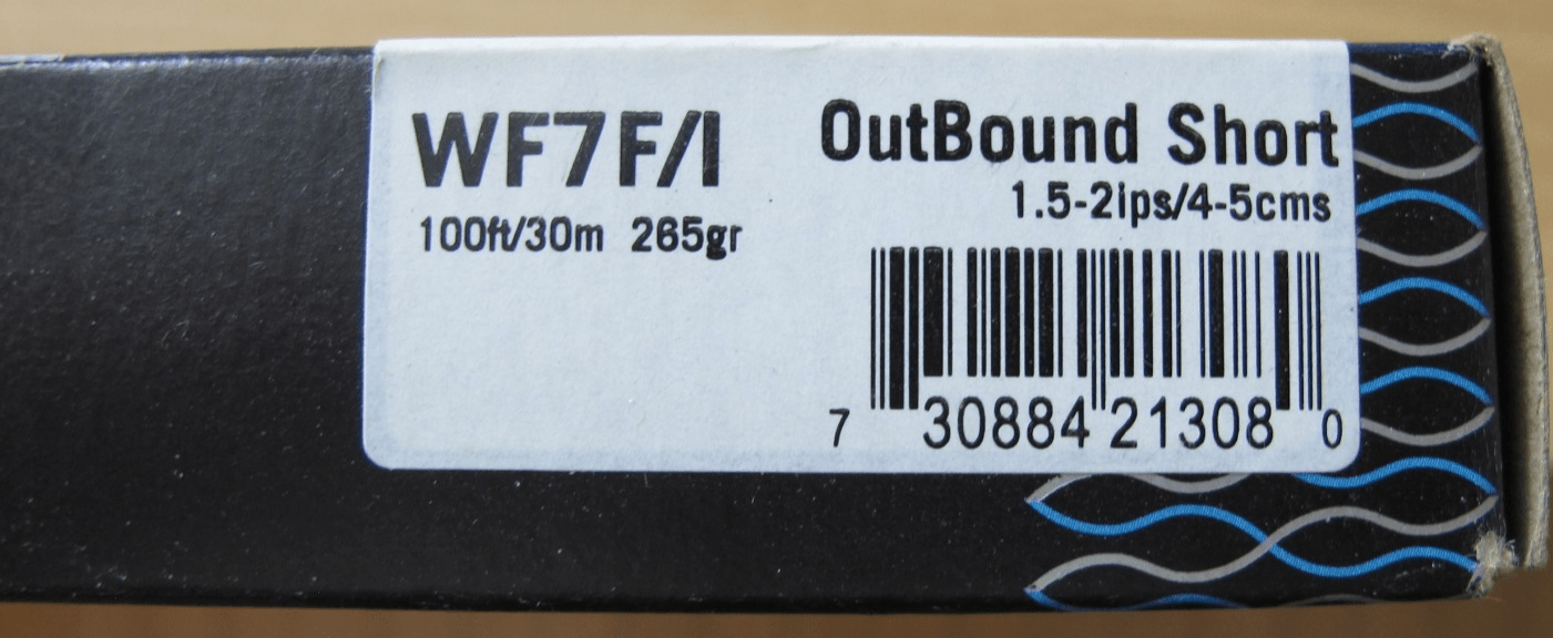 Rio WF7F/I Intouch Outbound Short F I Fly Line freshwater saltwater unused - MagsTag