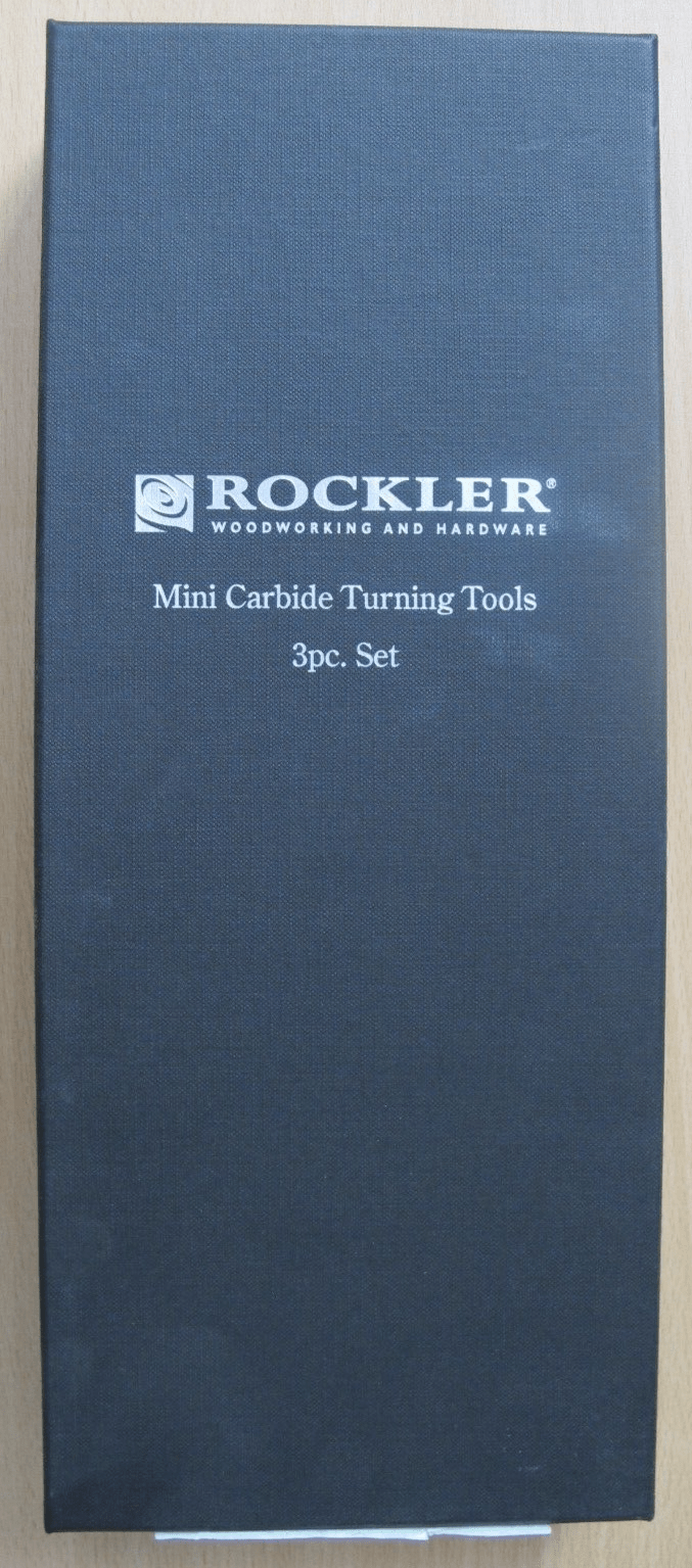 Rockler Mini Ergonomic Carbide Turning 3 Piece Set Woodworking Tools Unused - MagsTag