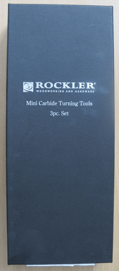 Rockler Mini Ergonomic Carbide Turning 3 Piece Set Woodworking Tools Unused - MagsTag