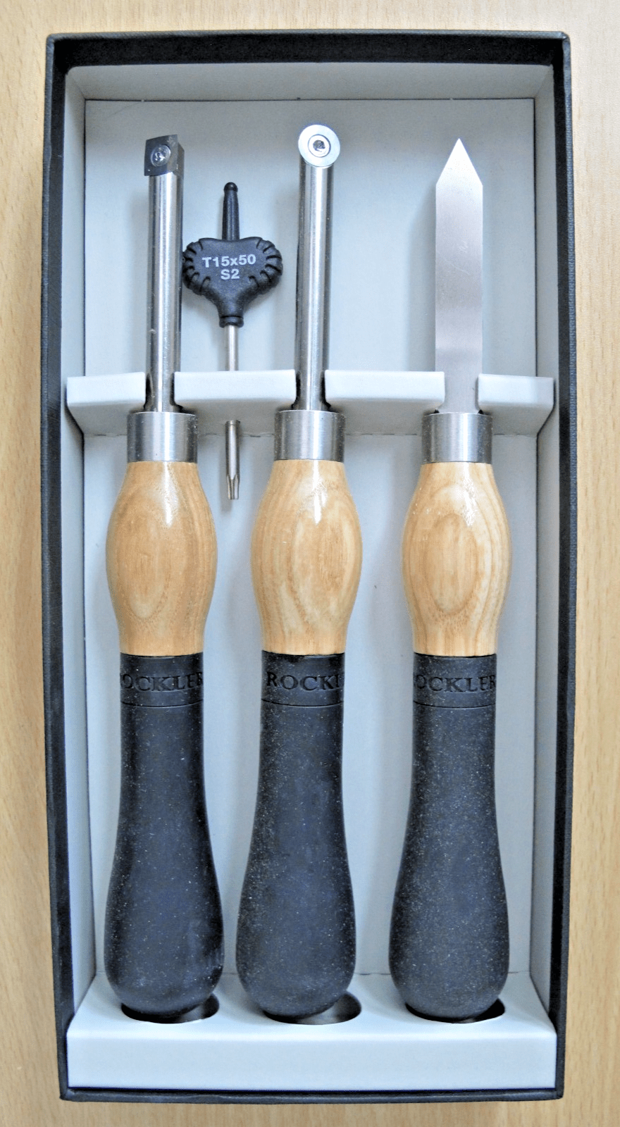 ROCKLER Pen - Turning Ergonomic Turning Tools 2 Carbide 1 HSS - MagsTag