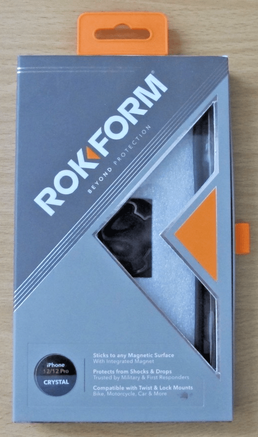 Rokform iPhone 12 and 12 Pro Case, Crystal Series, Slim Magnetic, Clear Apple - MagsTag