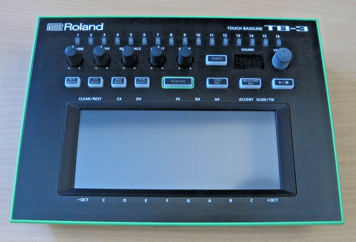 Roland Aria TB - 3 303 Touch Bass Synthesizer (Open Box) Mint condition - MagsTag