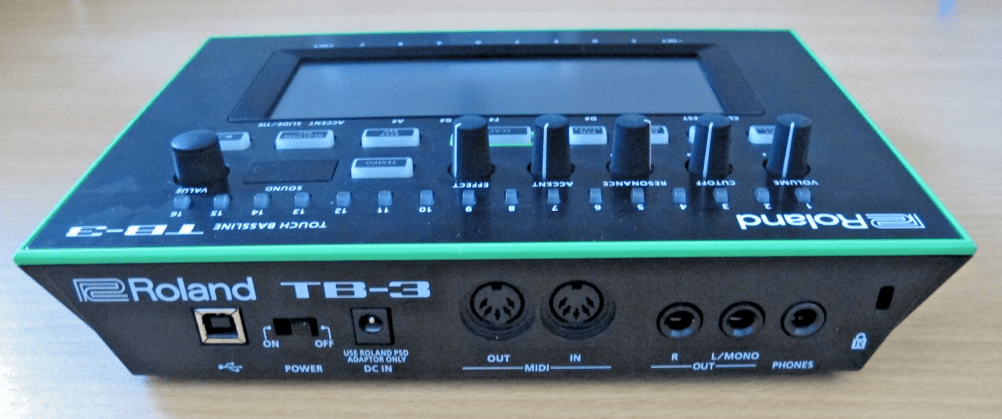 Roland Aria TB - 3 303 Touch Bass Synthesizer (Open Box) Mint condition - MagsTag