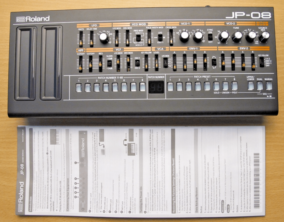 Roland Boutique JP - 08 Synthesizer Sound Module, Compact – Module Unused - MagsTag