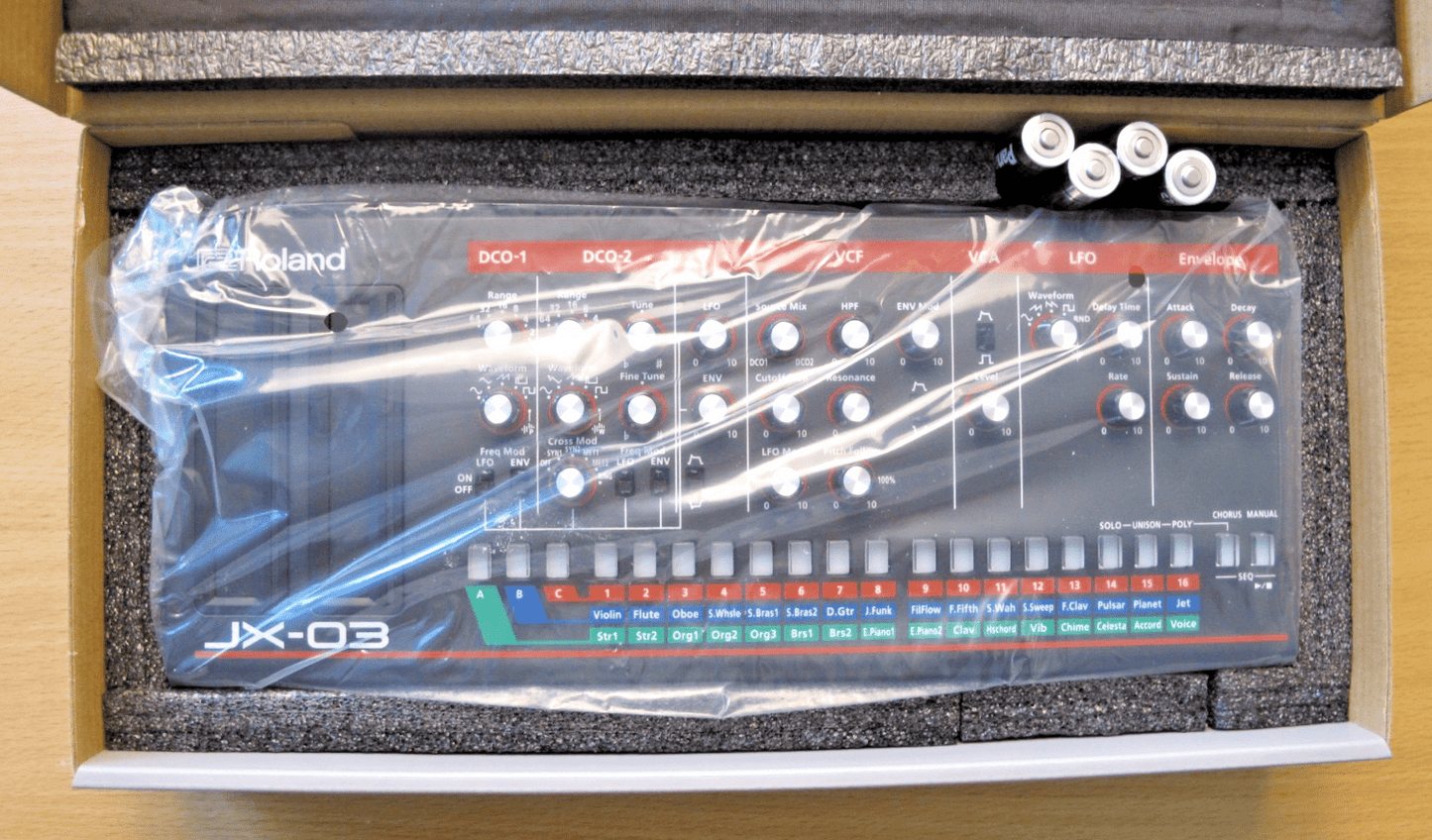 Roland JX - 03 Boutique Synthesizer Sound Module Open Box Unused New - MagsTag