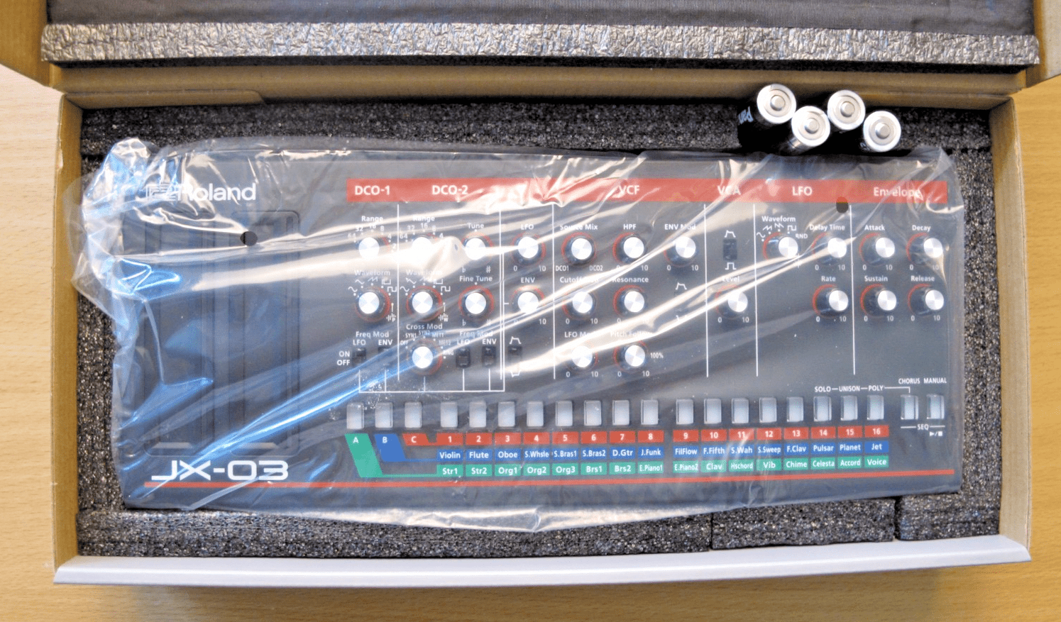 Roland JX - 03 Boutique Synthesizer Sound Module Open Box Unused New - MagsTag