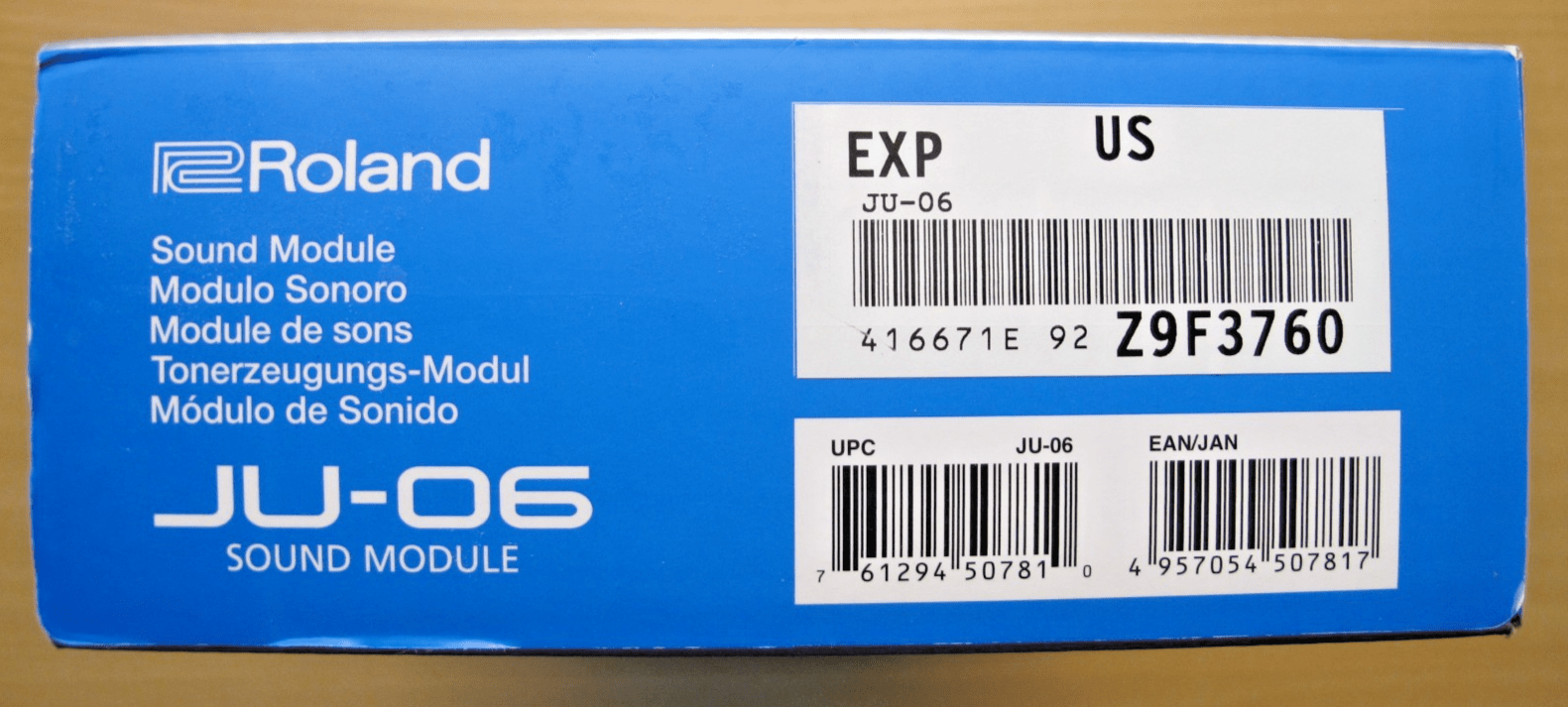 Roland Sound Module Digital Synthesizer JU - 06 Open Box Unused - MagsTag