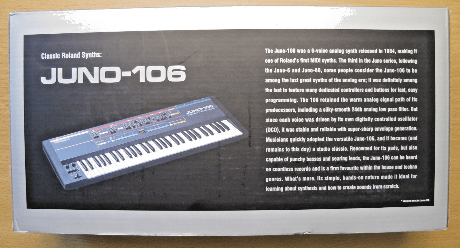 Roland Sound Module Digital Synthesizer JU - 06 Open Box Unused - MagsTag