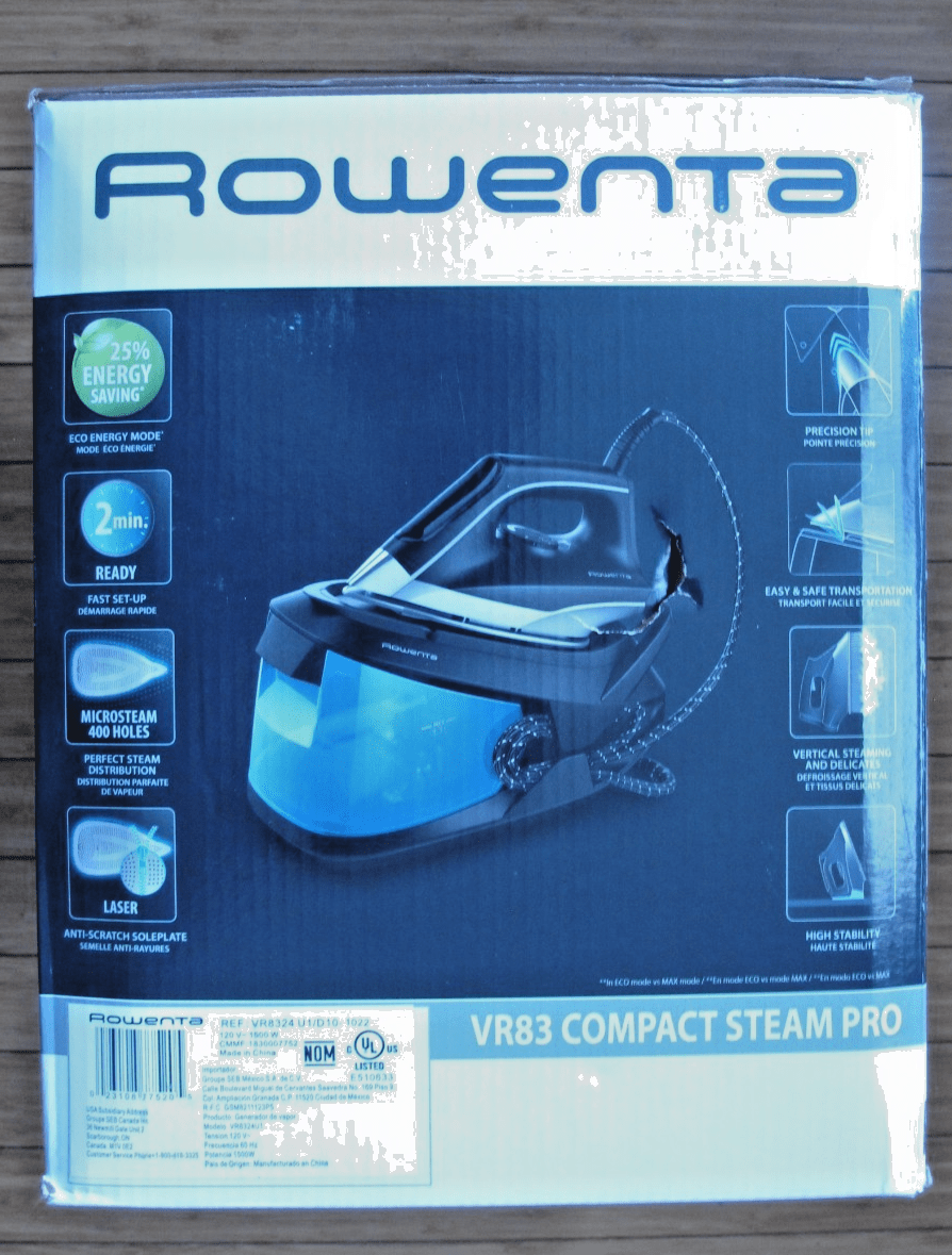 Rowenta VR83 Compact Stainless Steel Soleplate Professional Steam Station Unused - MagsTag