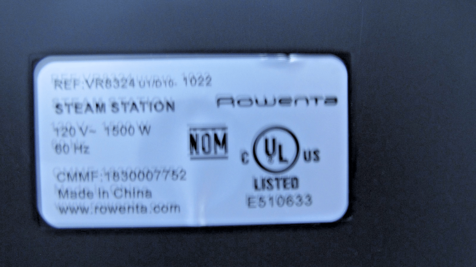 Rowenta VR83 Compact Stainless Steel Soleplate Professional Steam Station Unused - MagsTag