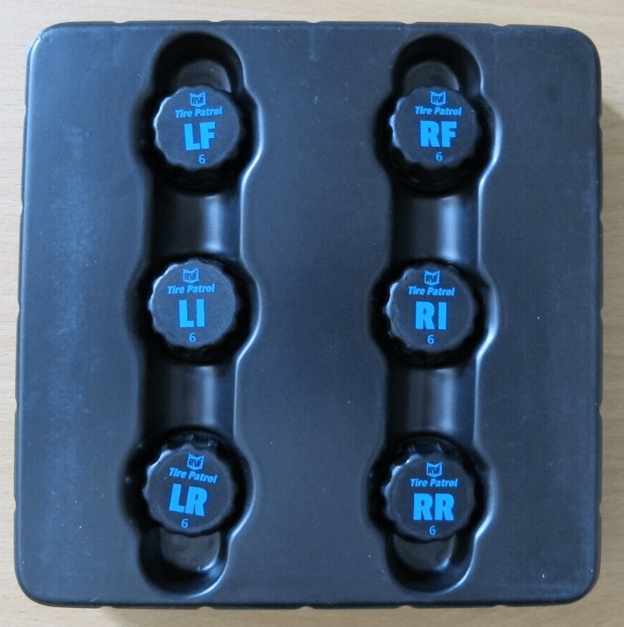 RVi Tire Patrol Tire Pressure Sensor 6 - pk for Motorhome Mint - MagsTag
