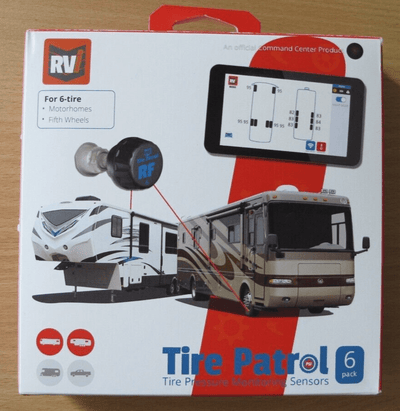 RVi Tire Patrol Tire Pressure Sensor 6 - pk for Motorhome Mint - MagsTag