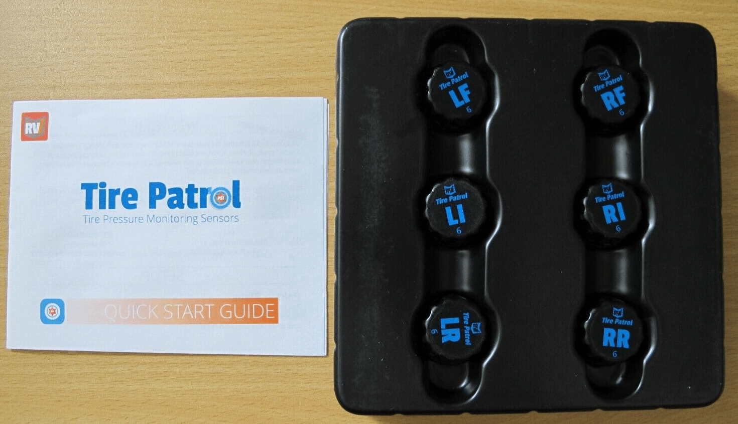 RVi Tire Patrol Tire Pressure Sensor 6 - pk for Motorhome Mint - MagsTag