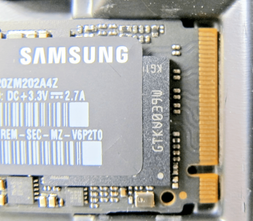 Samsung 960 PRO Series - 2TB PCIe NVMe - M.2 Internal SSD (MZ - V6P2T0BW) Unused - MagsTag