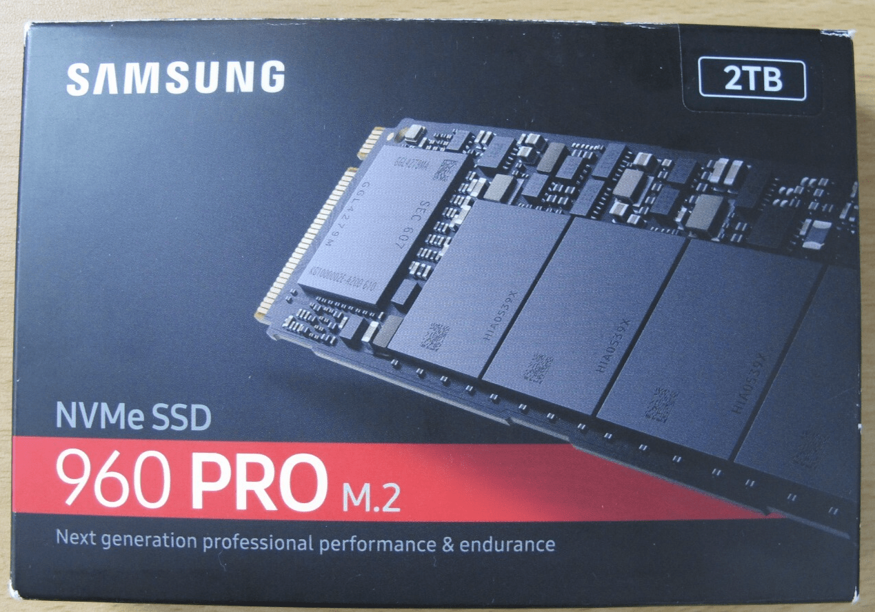 Samsung 960 PRO Series - 2TB PCIe NVMe - M.2 Internal SSD (MZ - V6P2T0BW) Unused - MagsTag