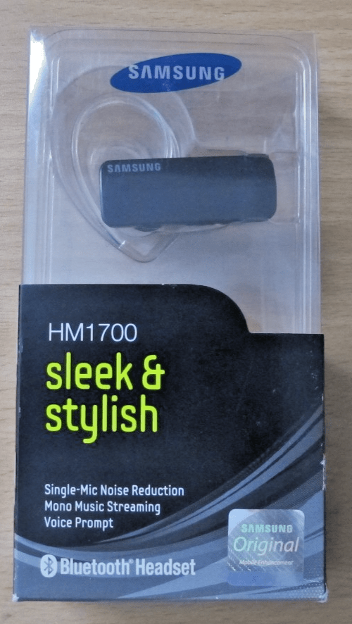 Samsung HM1700 Bluetooth Headset New unused - MagsTag