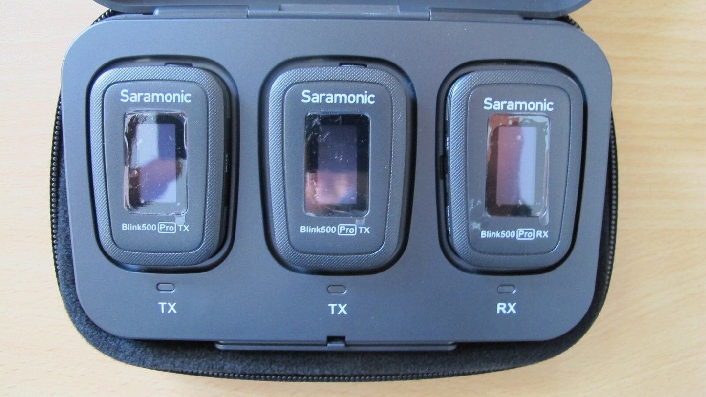 Saramonic Blink 500 Pro B2 2.4 GHz Clip - On Microphone System (BLINK500PROB2) - MagsTag