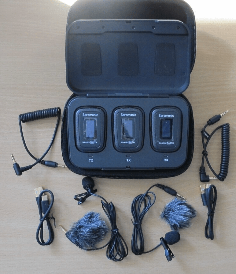 Saramonic Blink 500 Pro B2 2.4 GHz Clip - On Microphone System (BLINK500PROB2) - MagsTag