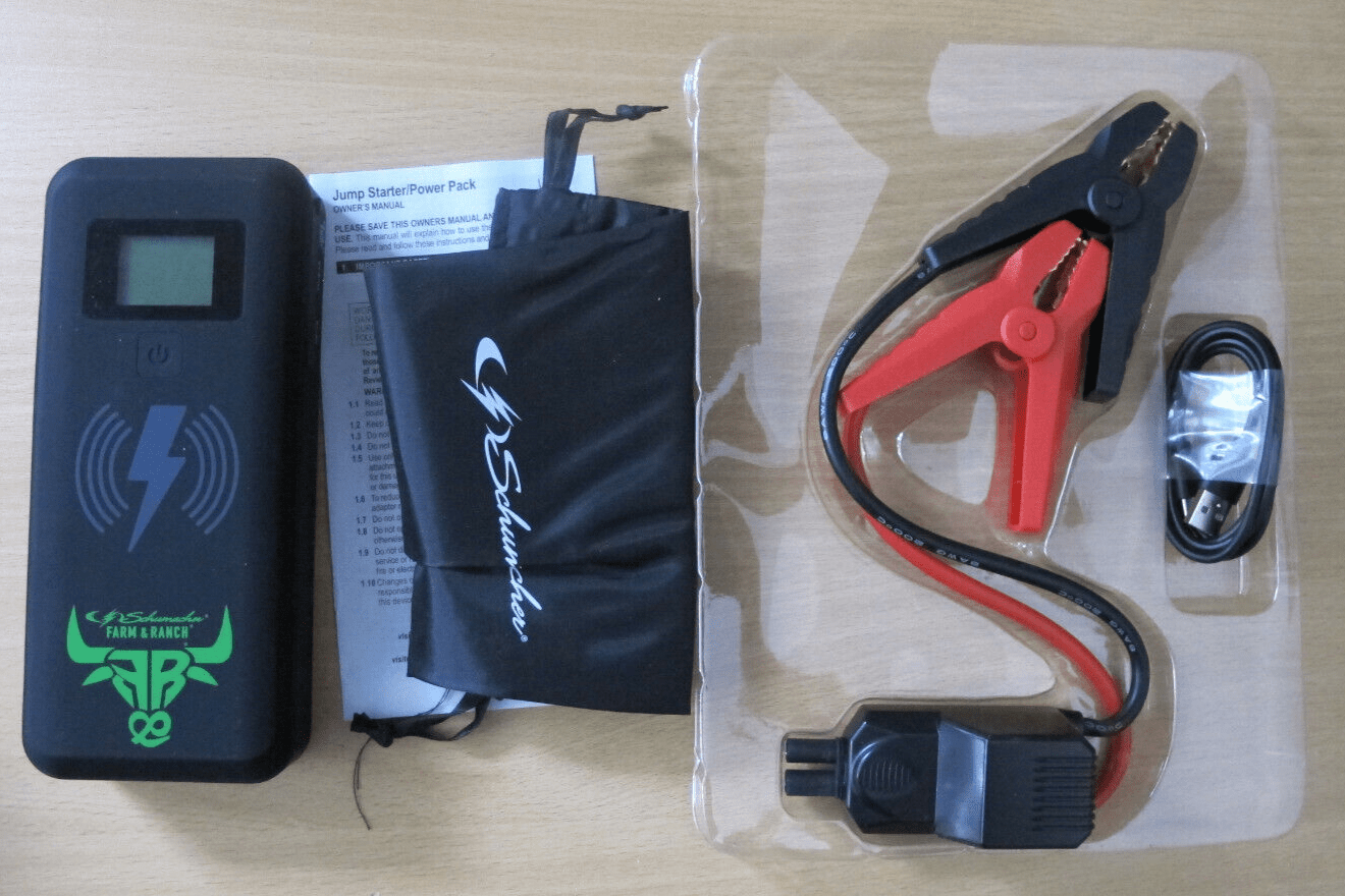 SCHUMACHER FRO1545 JUMP STARTER LITHIUM - ION 2000A 10.0L gas 6.0L Open Box Unused - MagsTag