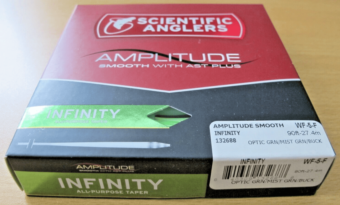 Scientific Anglers Amplitude Smooth Infinity AST PLUS Fly Line WF5F Unused - MagsTag