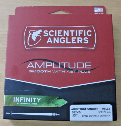Scientific Anglers Amplitude Smooth Infinity Fly Line Green WF4F 132671 Unused - MagsTag