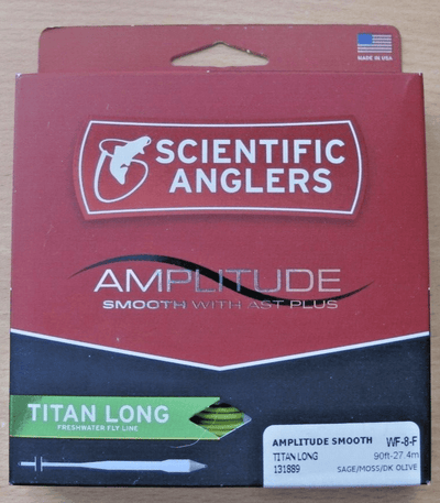Scientific Anglers Amplitude Smooth Titan Long Fly Line WF8F 131889 Open Box - MagsTag
