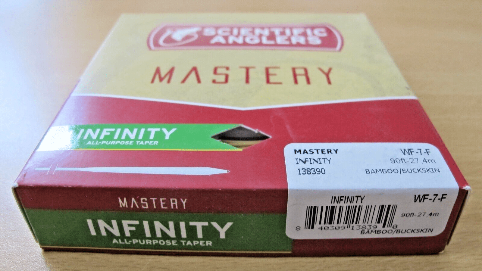 SCIENTIFIC ANGLERS MASTERY INFINITY WF - 7 - F 7 WT FLY LINE Unused Open Box - MagsTag