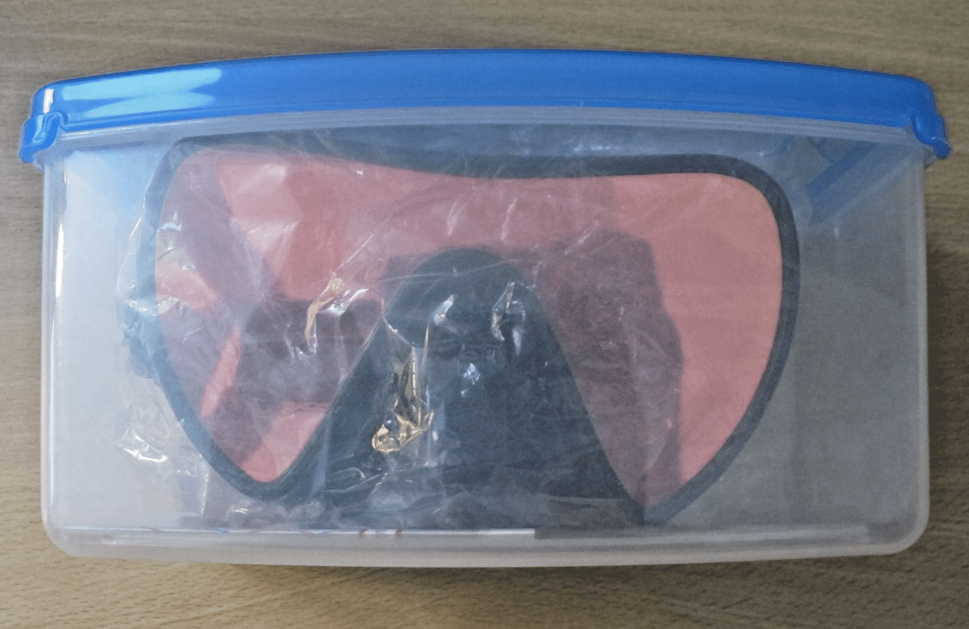 SeaDive SeaLite RayBlocker HD Diving Silicone Mask Anti-UV Glare Frameless - MagsTag