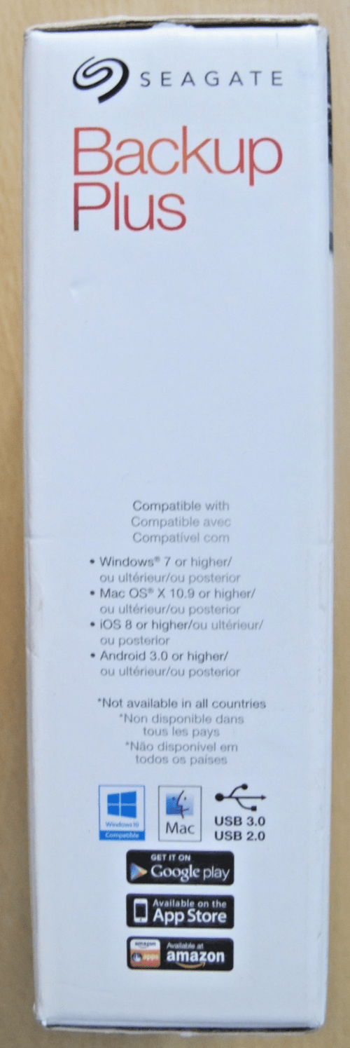 Seagate Backup Plus Portable Storage 4TB USB 3.0 STDR4000100 New Unused - MagsTag