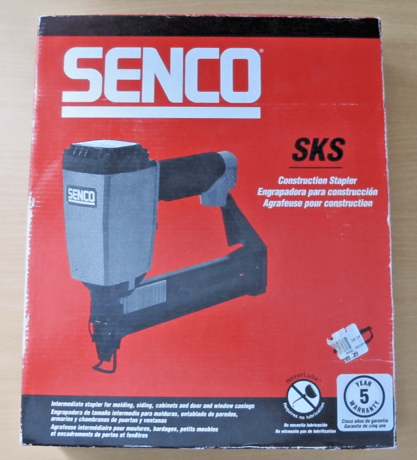 Senco SKSXP - L 300120N 18 - gauge narrow 1/4″ crown air stapler Unused - MagsTag
