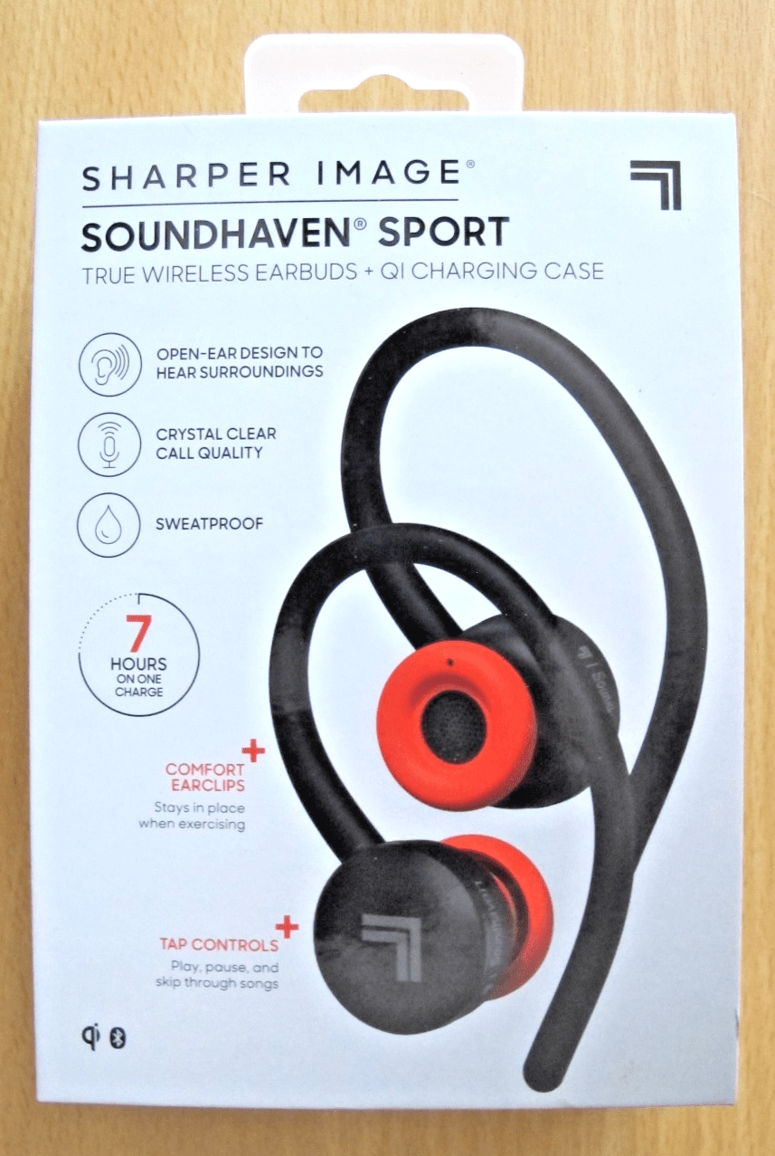 Sharper Image Soudhaven Wireless Earbuds Bluetooth 5.0 With Wireless Charging - MagsTag