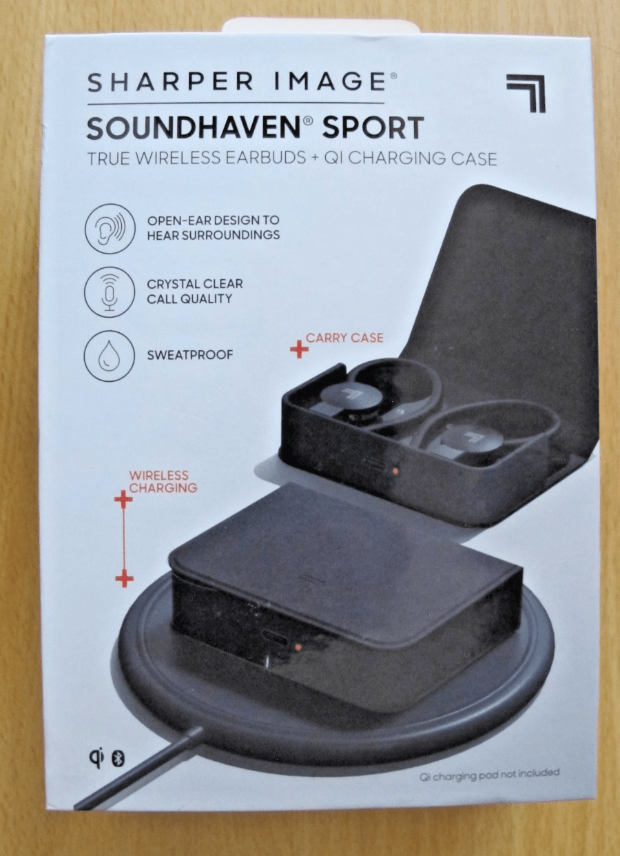 Sharper Image Soudhaven Wireless Earbuds Bluetooth 5.0 With Wireless Charging - MagsTag