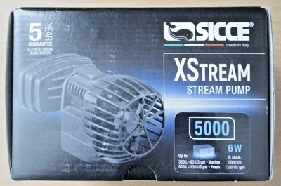 Sicce XStream 5000 Wave Pump Powerhead 1320 GPH 6W 2978 Open Box New - MagsTag