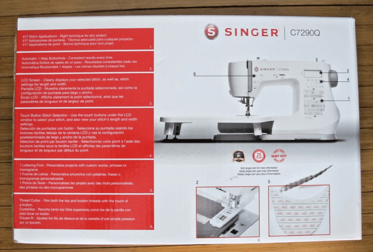 SINGER C7290Q 400 Stitch Sewing & Quilting Machine with Extension Table - MagsTag