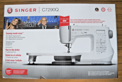 SINGER C7290Q 400 Stitch Sewing & Quilting Machine with Extension Table - MagsTag