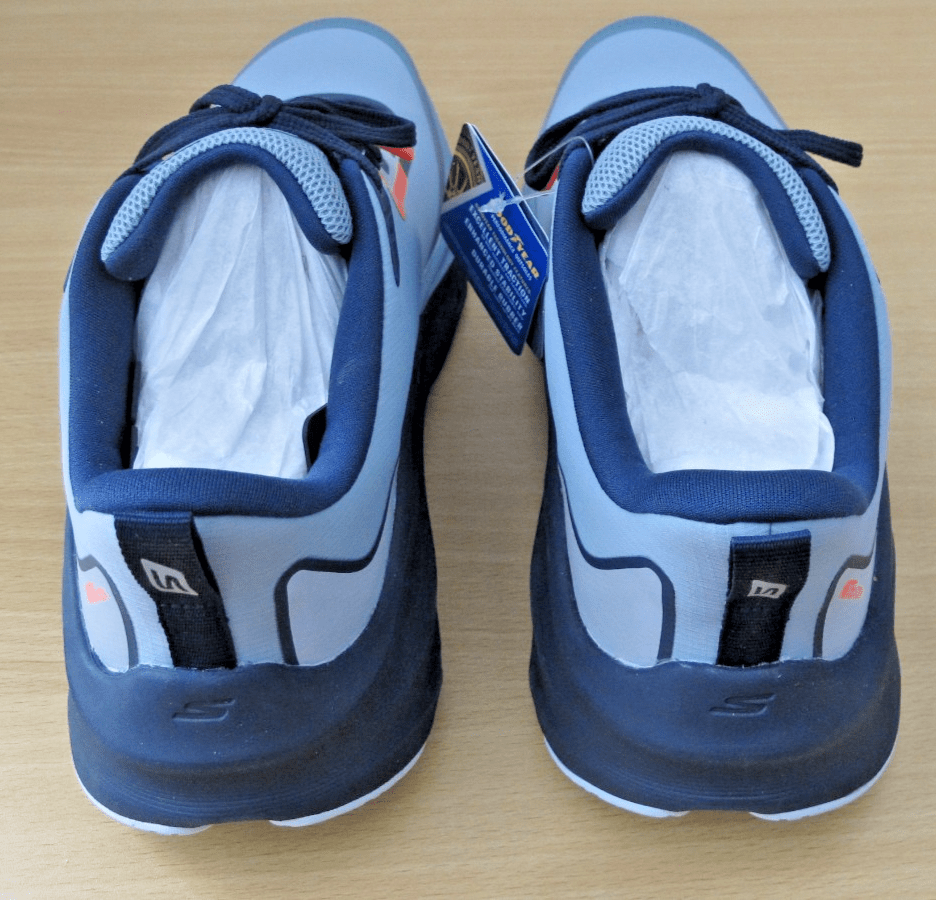 Skechers Waterproof Max Run Vorteza Slate 10.5 US EU44 Air-Cooled Goga Mat Shoes - MagsTag